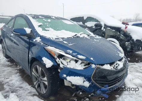 2014 Hyundai Elantra from USA, damaged, VIN KMHDH6AH8EU024415